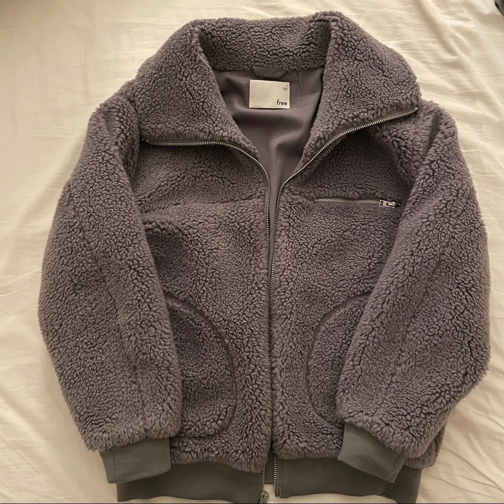 Aritzia teddy jacket